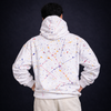 Colour Splash Abstract Oversized Hoodie