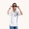 Bitter Life White Oversized T-Shirt