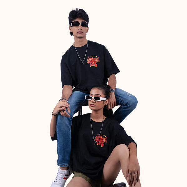 Bitter Life 2.0 Black Oversized T-Shirt