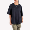 Black Solid Oversized T-Shirt