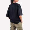 Black Solid Oversized T-Shirt