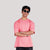 Hot Pink Solid Oversized T-Shirt