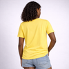 Yellow Solid Slim Fit T-Shirt