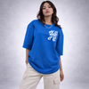 It Is What It Is Royal Blue Oversized T-Shirt