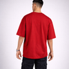 Maroon Solid Oversized T-Shirt