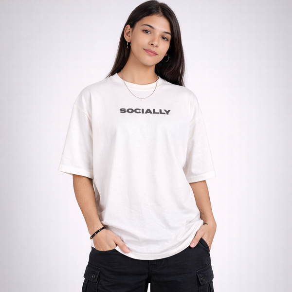 Socially Awkward Oversized T-Shirt