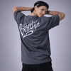Bitter Life Gray Oversized T-Shirt