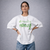 All I Need Is Money Quoted White Oversized T-Shirt