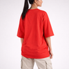 Red Solid Oversized T-Shirt