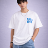 Life is Good White Oversized T-Shirt