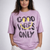 Good Vibes Only Oversized T-Shirt