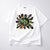 Flower 2.0 White Oversized T-Shirt