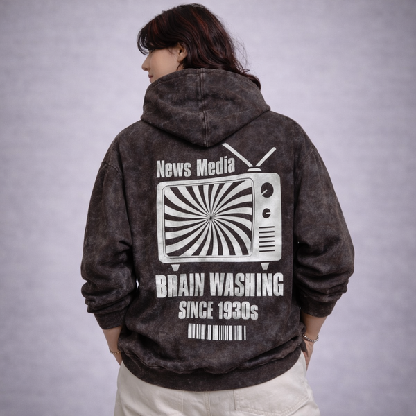 Brain Wash Oversized Hoodie