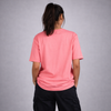 Hot Pink Solid Oversized T-Shirt