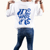 It Is What It Is White Oversized T-Shirt