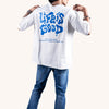 Life is Good White Oversized T-Shirt