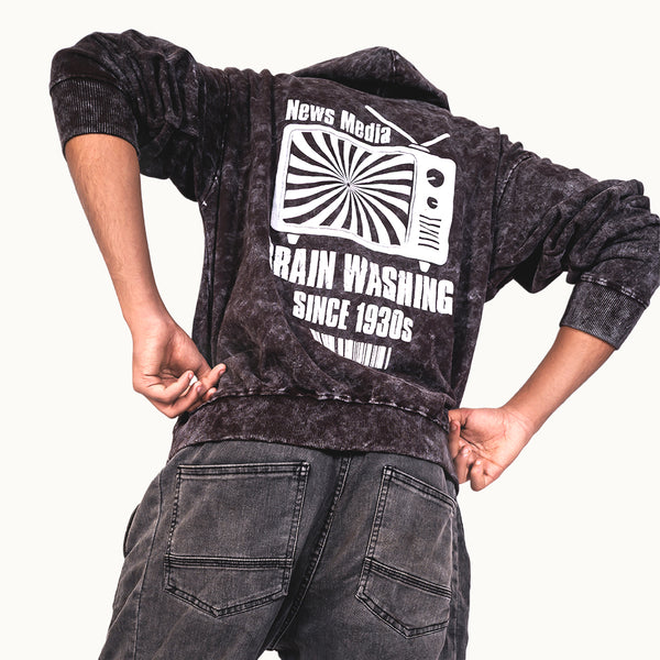 Brain Wash Oversized Hoodie