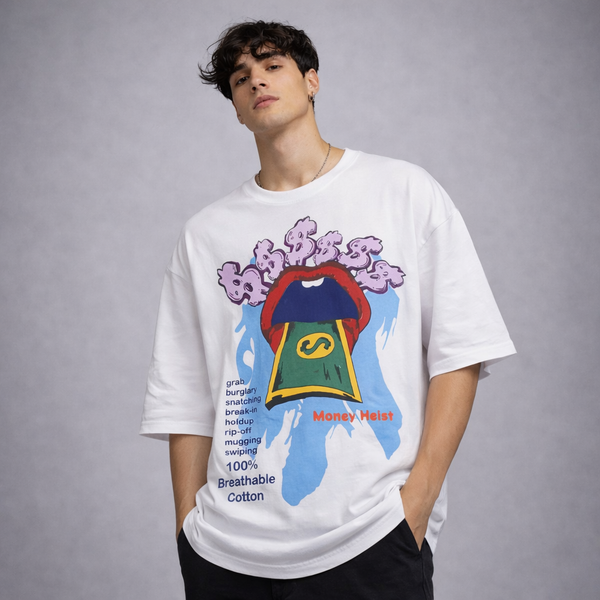 Money Heist Oversized T-Shirt