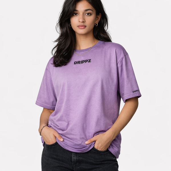 Nexa Wash Lavender Oversized T-Shirt