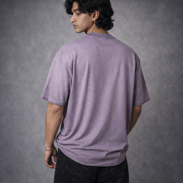 Nexa Wash Lavender Oversized T-Shirt