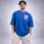 It Is What It Is Royal Blue Oversized T-Shirt