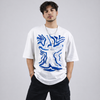 Anxiously White Oversized T-Shirt