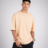 Peach Fuzz Solid Oversized T-Shirt