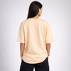 Peach Fuzz Solid Oversized T-Shirt