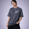 Bitter Life Gray Oversized T-Shirt