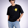 Enjoy The Moment Black Oversized T-Shirt