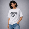 The Dollars Journey White Oversized T-Shirt