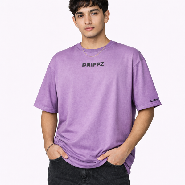 Nexa Wash Lavender Oversized T-Shirt