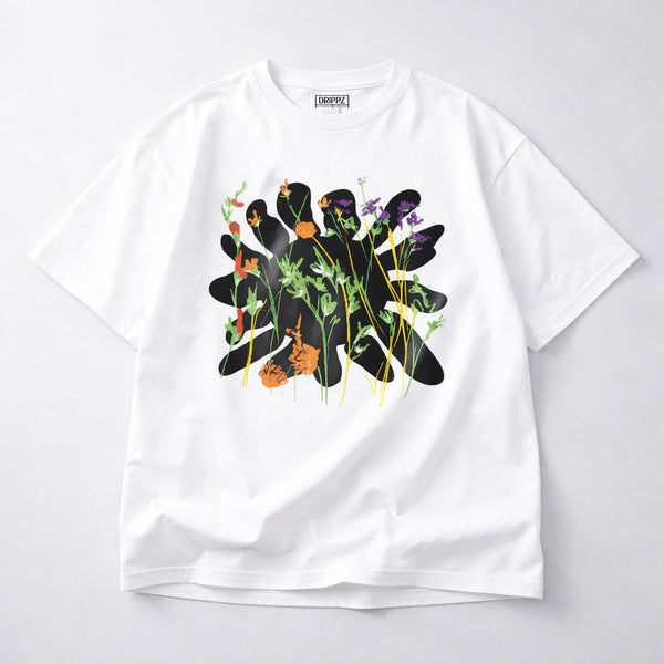 Flower 2.0 White Oversized T-Shirt