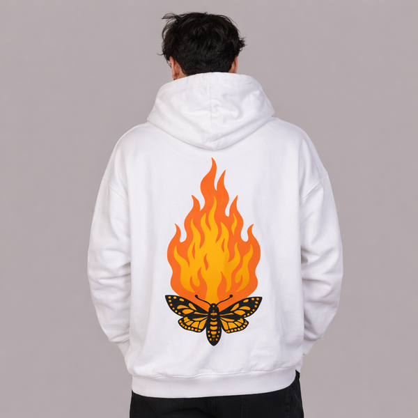 Butterfly Blaze Oversized Hoodie