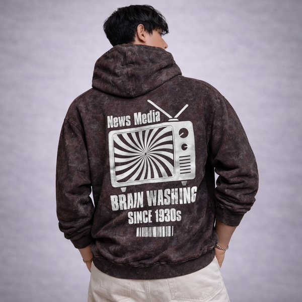Brain Wash Oversized Hoodie