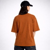Dark Brown Solid Oversized T-Shirt