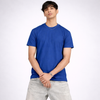 Blue Solid Slim Fit T-Shirt