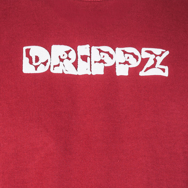 Crocodile Maroon Oversized T-Shirt