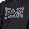 Future Statement Oversized Black Hoodie