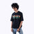 Flower Black Oversized T-Shirt