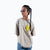 Happiness Cement Gray Oversized T-Shirt