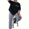 Higher Thoughts Black Oversized T-Shirt