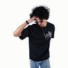 Hustle Black Oversized T-Shirt