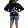 Hustle Black Oversized T-Shirt