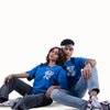 It Is What It Is Royal Blue Oversized T-Shirt