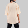 Peach Fuzz Solid Oversized T-Shirt