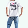 Love Yourself White Oversized T-Shirt