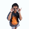 Beat The Heat Gray Oversized T-Shirt