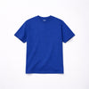 Blue Solid Slim Fit T-Shirt