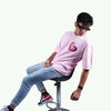 Love Yourself Pink Oversized T-Shirt